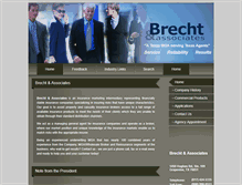 Tablet Screenshot of brechtassoc.com